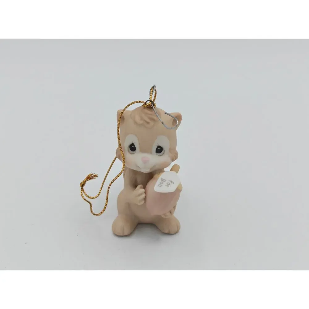 Precious Moments 455776 I'm Just Nutty About The Holidays Enesco Figurine 1998
